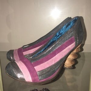 Irregular Choice Beans on Toast Rare heels shoes. 7.5 38.5 Alice In Wonderland